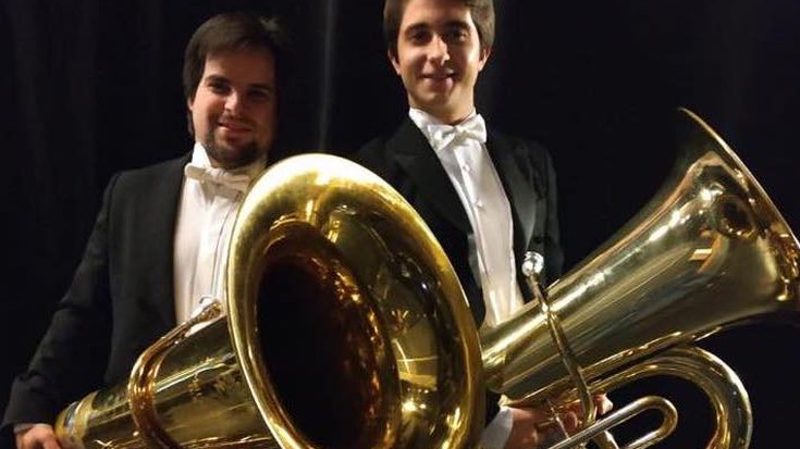 Andoni Moñux tuba-jole bergararrak Euskadiko Orkestrarekin jardun du