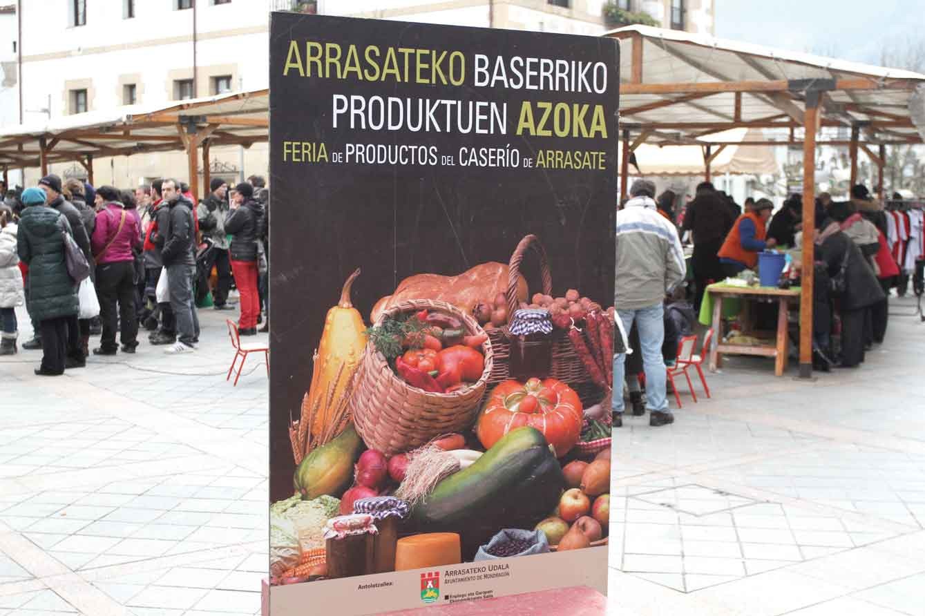 Arrasateko baserritarren azoka Azoka Plazan egingo da bihar, haizete arriskuagatik