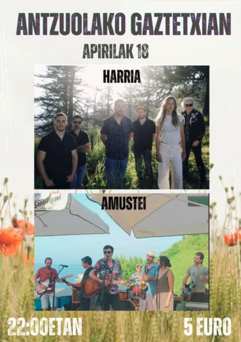 Kontzertuak: Harria eta Amustei