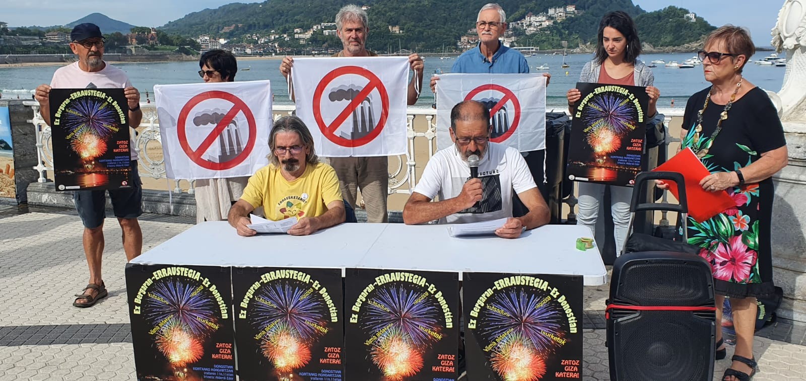 Irailaren 11n Donostian egingo den giza katean parte hartzeko dei egin du Larramendiko Arnasak