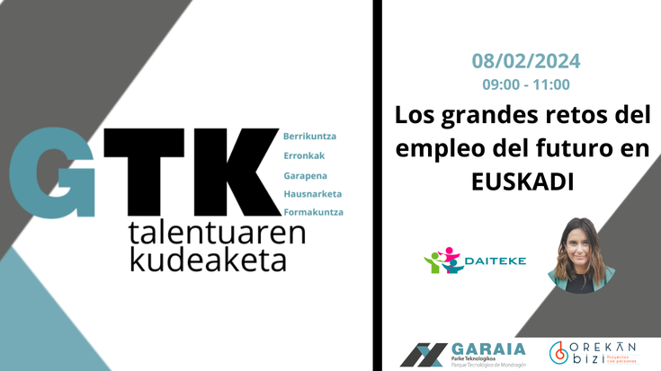 Etorkizuneko enpleguaren erronka handiak Euskadin: Garaia talentuaren kudeaketa 2023
