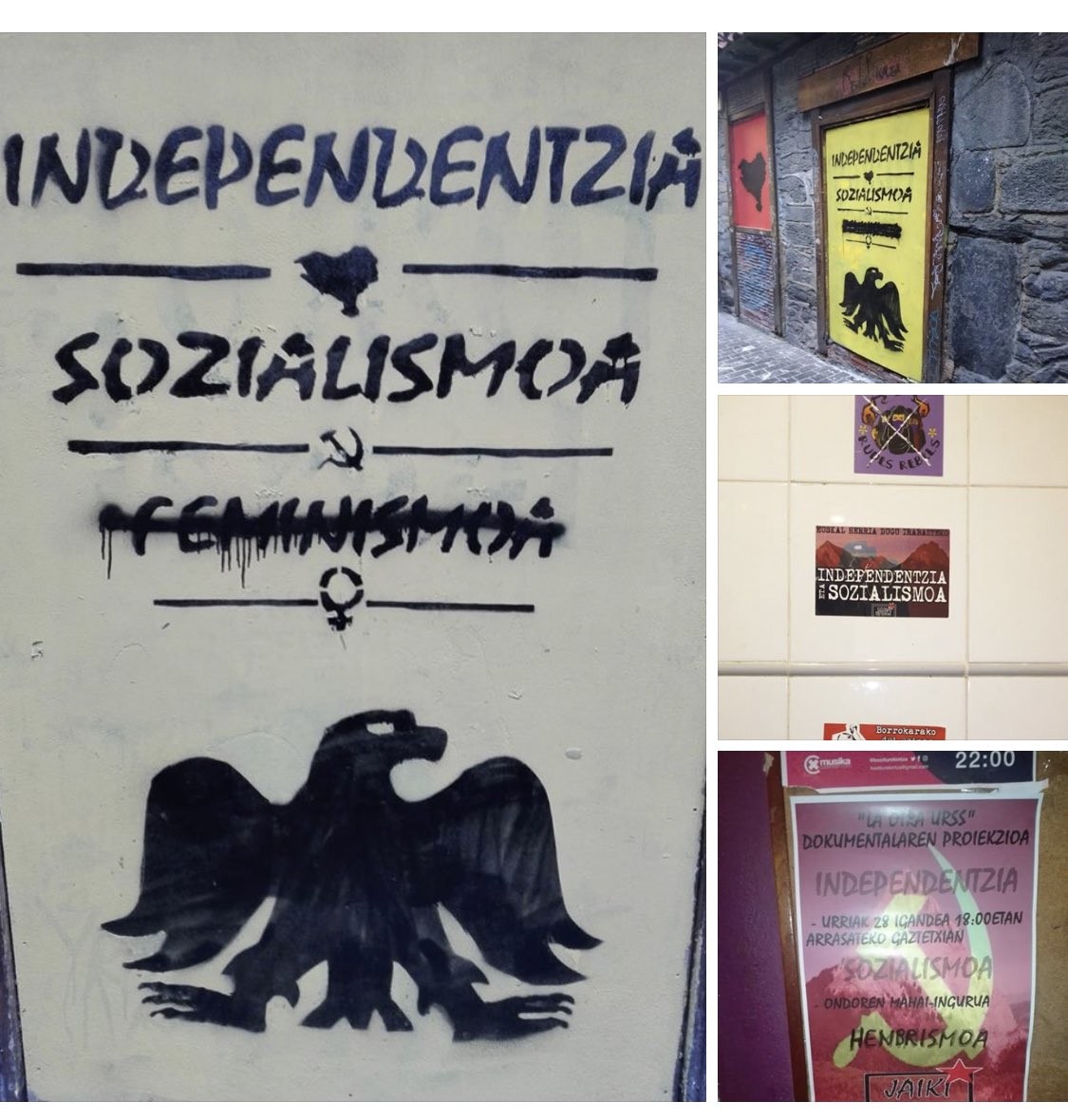 "Feminismoaren aurkako erasoak" salatu dituzte Arrasaten