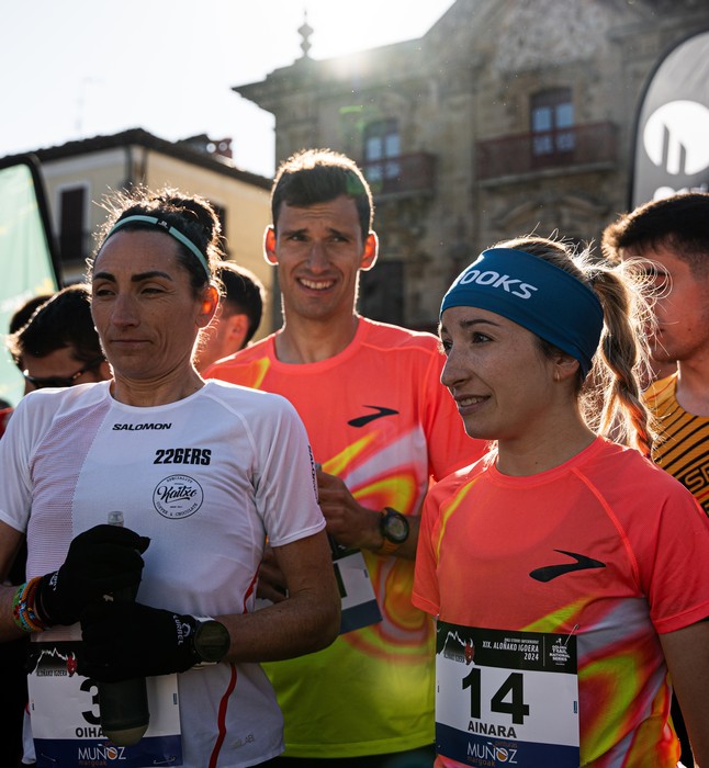 Mendi lasterketen boomean, emakumezkoak lehenengo lerrora