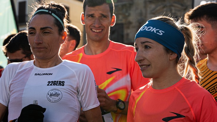 Mendi lasterketen boomean, emakumezkoak lehenengo lerrora