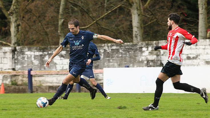 Bigarren zatian joan zaio partidua Bergarari Pasaiaren kontra: 1-3