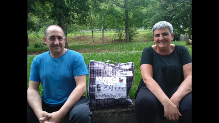 Gari Garcia "eskertuta" herritarrek adierazitako babesarekin