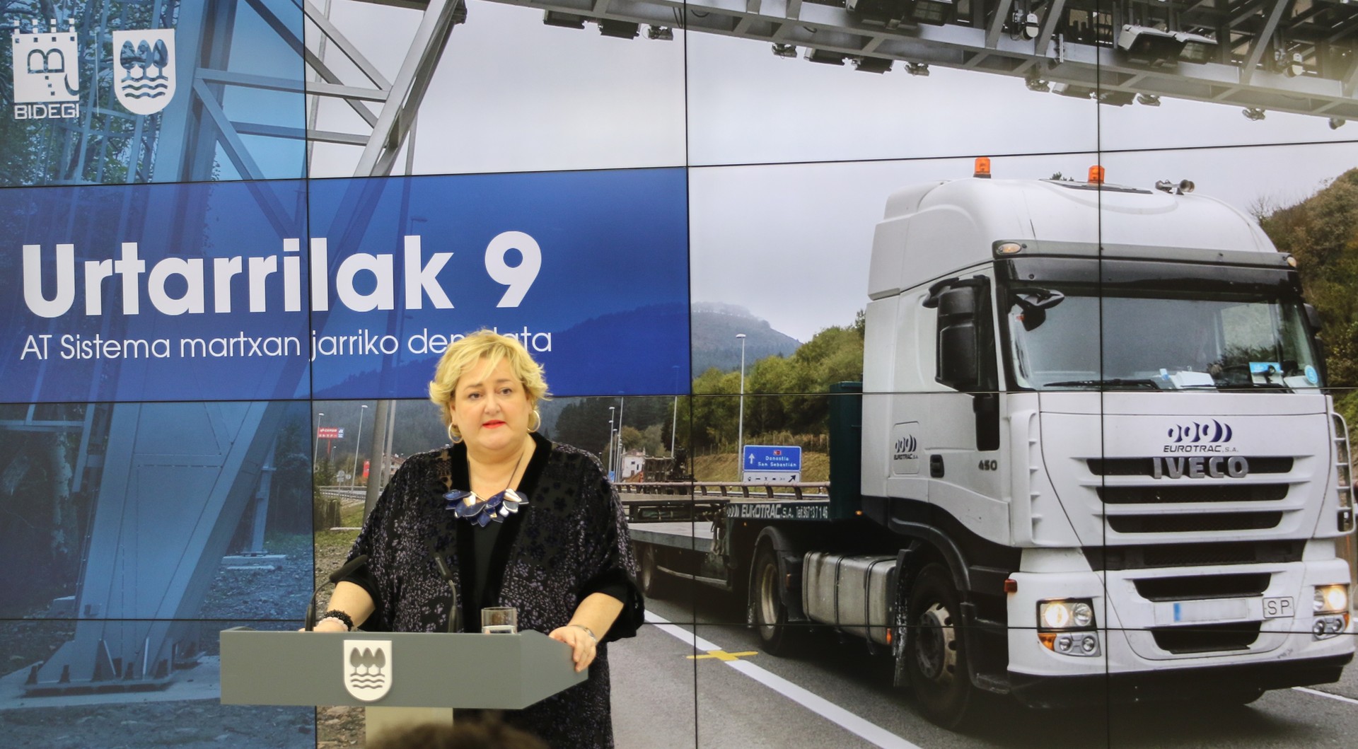 Urtarrilaren 9an jarriko da N-1eko garraiolariendako bidesaria