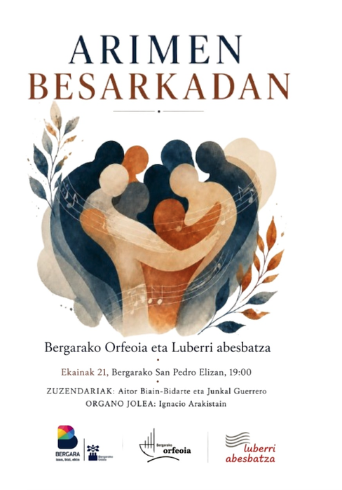 Bergarako Orfeoia eta Luberri abesbatzaren kontzertua