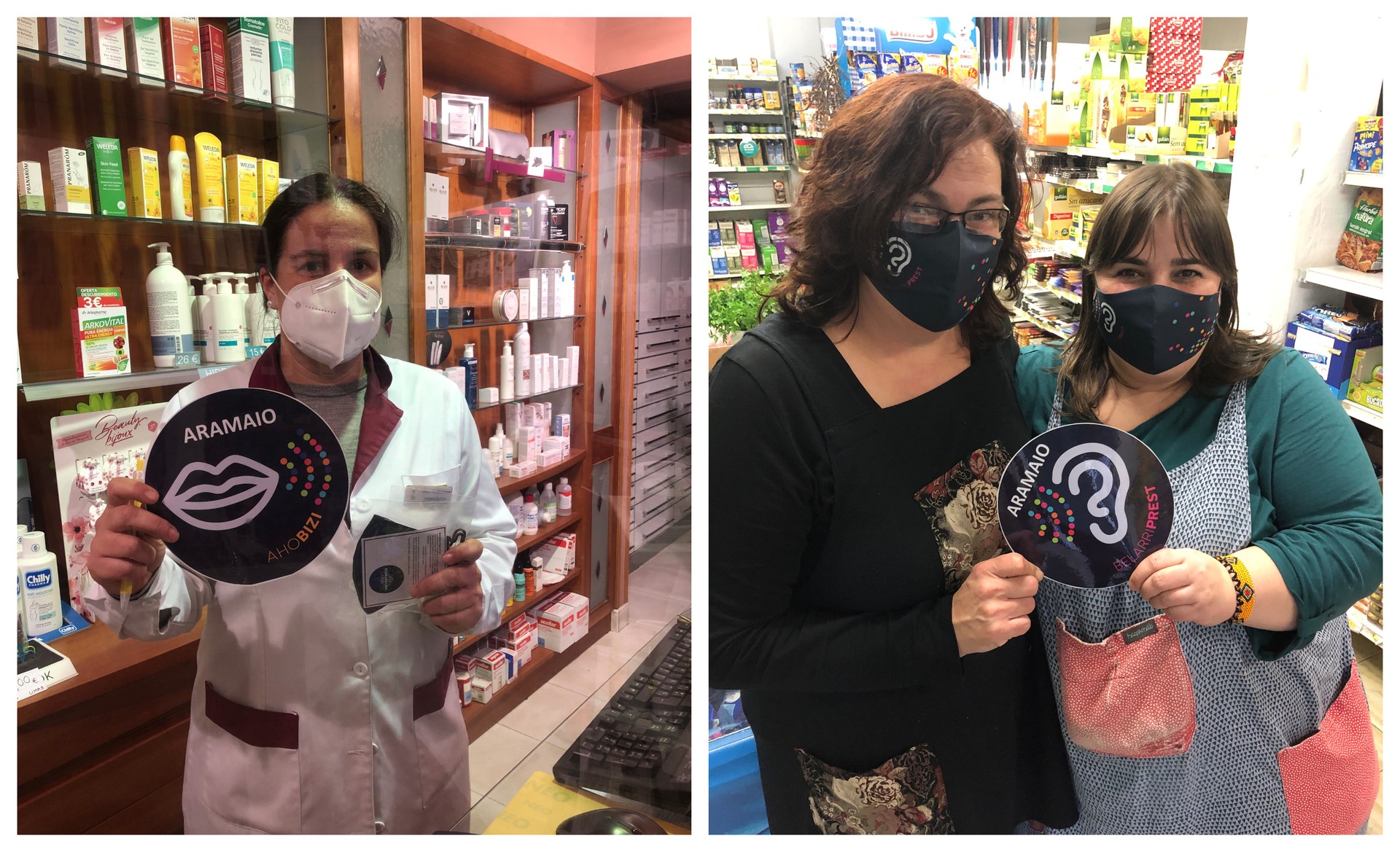Udaletxean edo liburutegian jaso daitezke Euskaraldiko txapak