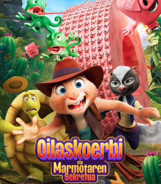 'Oilaskoerbi eta marmotaren sekretua' filma, umeendako