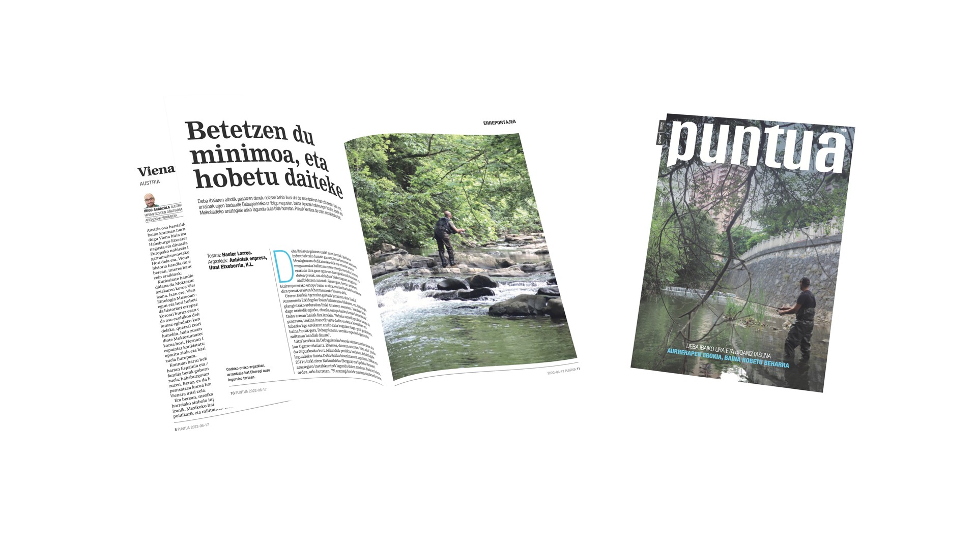 Deba ibaiko ura eta bioaniztasuna: aurrerapen egokia, baina hobetu beharra
