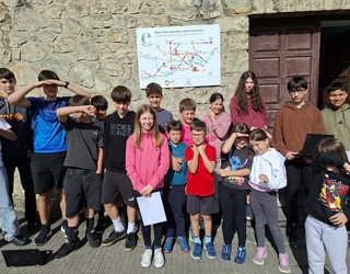 Metro-minutuen mapa egin du eskola bakoitzak, ikastetxetik oinez abiatuta