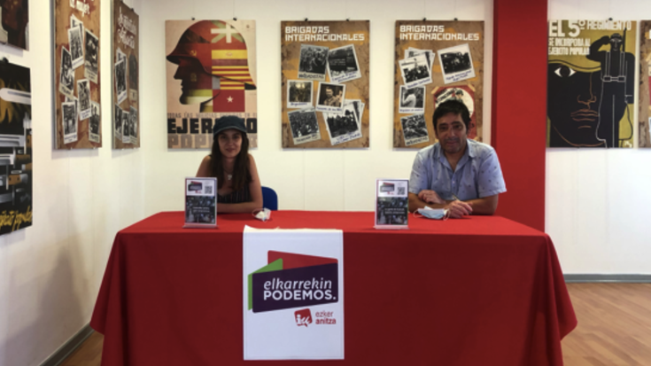 Elkarrekin Podemos-IU: "Ez dira guk esperotako emaitzak eta ez daukagu arazorik onartzeko"