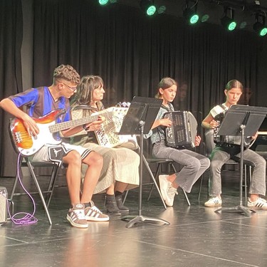 Arrasate Musikaleko ikasleen emanaldia