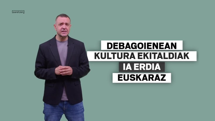 Kultura ekitaldiak aztergai 'Datuetatik Tiraka' saioan