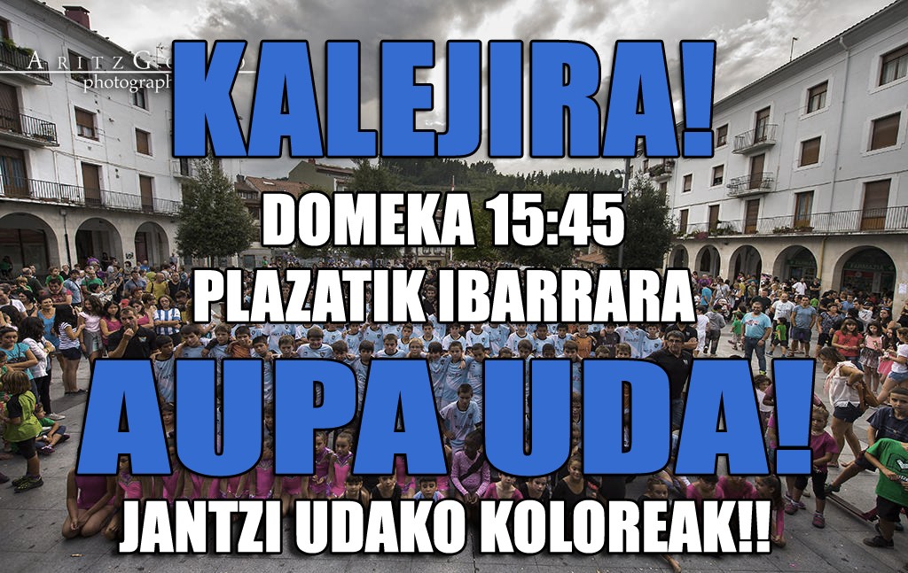 Domekan danok Ibarrara kalejiran!