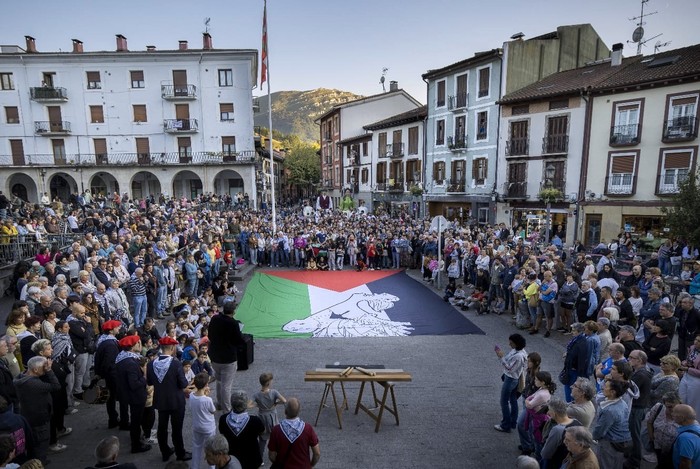 Palestinaren aldeko manifestazioa antolatu dute abenduaren 26rako
