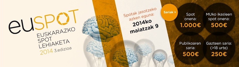 Pintxo potea eta euskara, Euspot lehiaketaren hirugarren edizioan