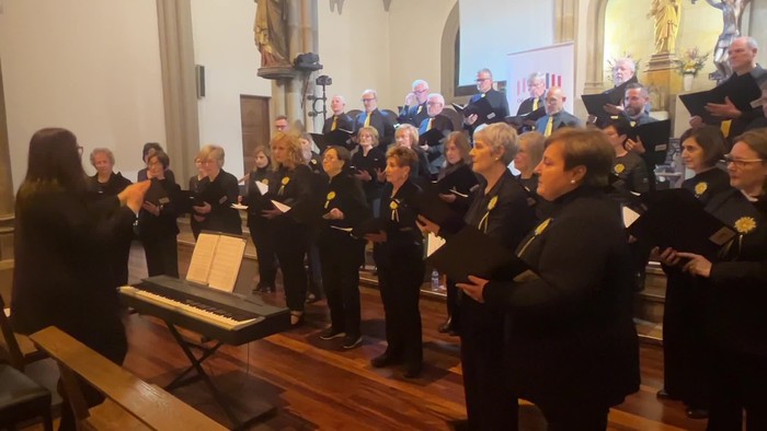 Oñati abesbatzaren Gabonetako kontzertua