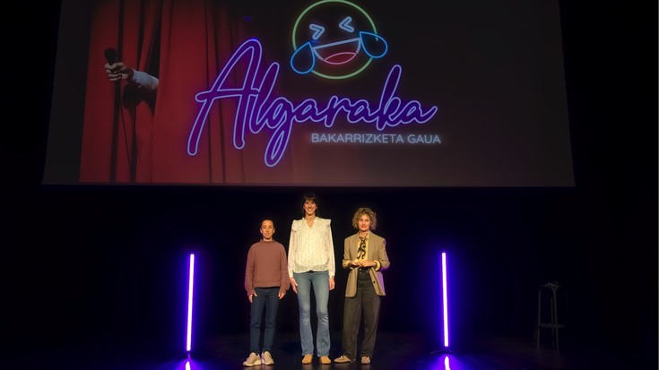 Algaraka bueltan da, formatu berrian