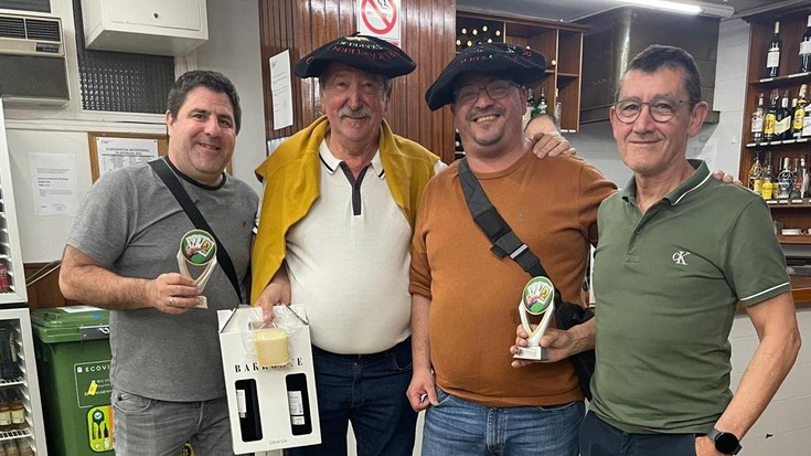 Agarre eta Calzon Elkarte Arteko Mus Txapelketako irabazleak