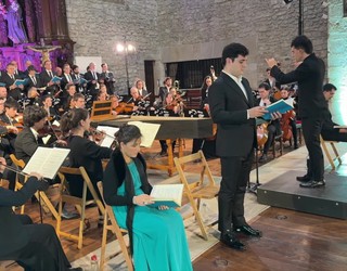 Haydnen musikak hartu du Bidaurretako monasterioa