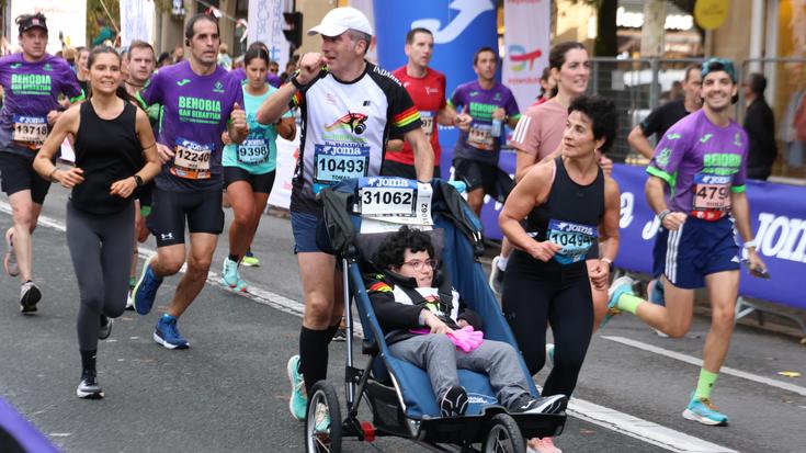Behobia-Donostia lasterketako antzuolarren sailkapenak