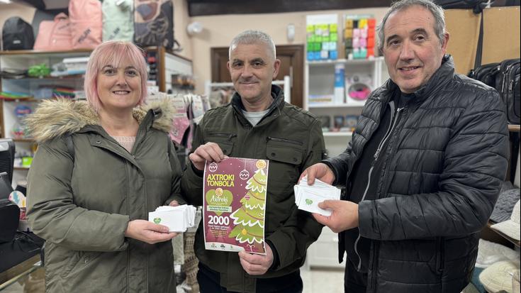 'Axtroki tonbola' izeneko egitasmo berria jarriko dute abian herriko merkatariek