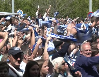 Reala txapeldunak ikaragarrizko poza eragin du