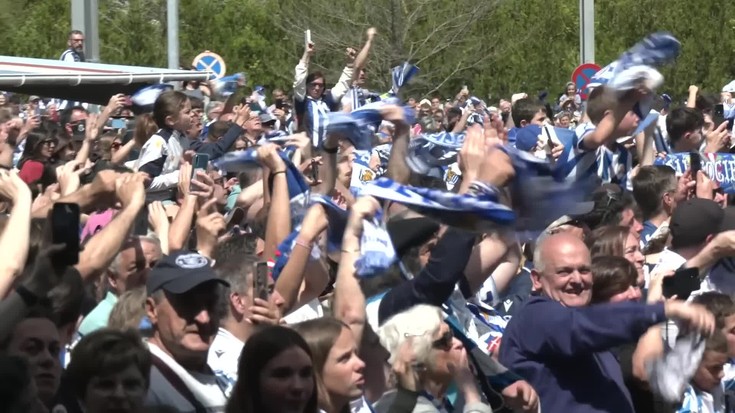 Reala txapeldunak ikaragarrizko poza eragin du