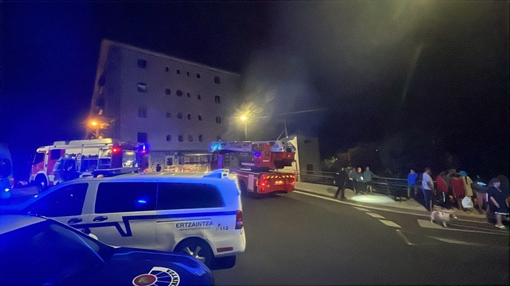 Pertsona bat larri zauritu da San Josepen, sute batean