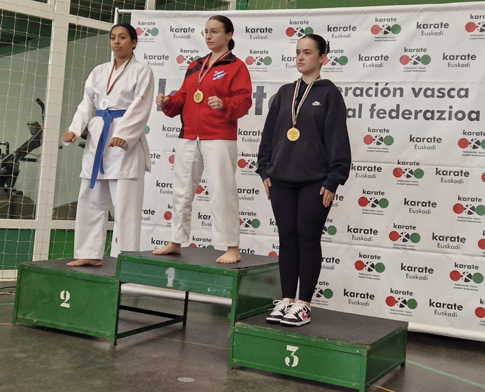 Joanna Perez, Euskadiko karate txapelduna