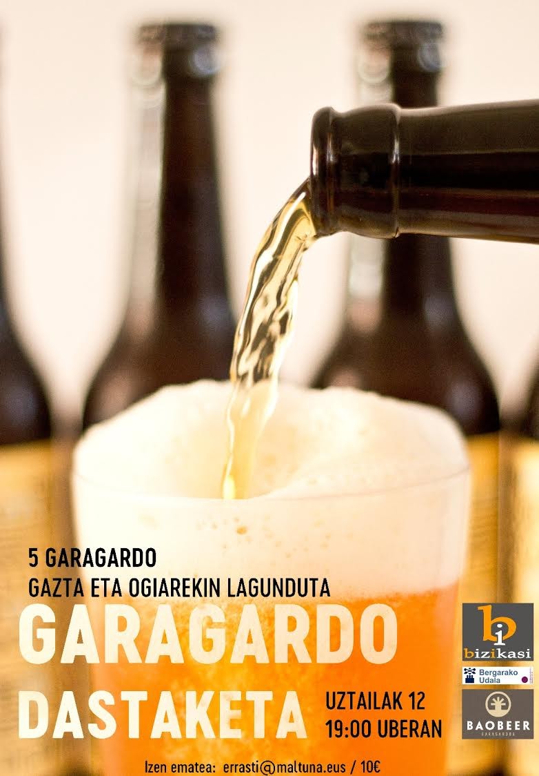 Garagardo dastaketa ikastaroa
