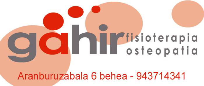 Gahir fisioterapia logotipoa