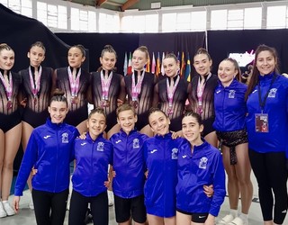 Arrasate Dragoi Gimnasia Taldeko ordezkariak Valentzian aritu dira lehiatzen