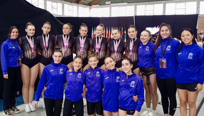 Arrasate Dragoi Gimnasia Taldeko ordezkariak Valentzian aritu dira lehiatzen