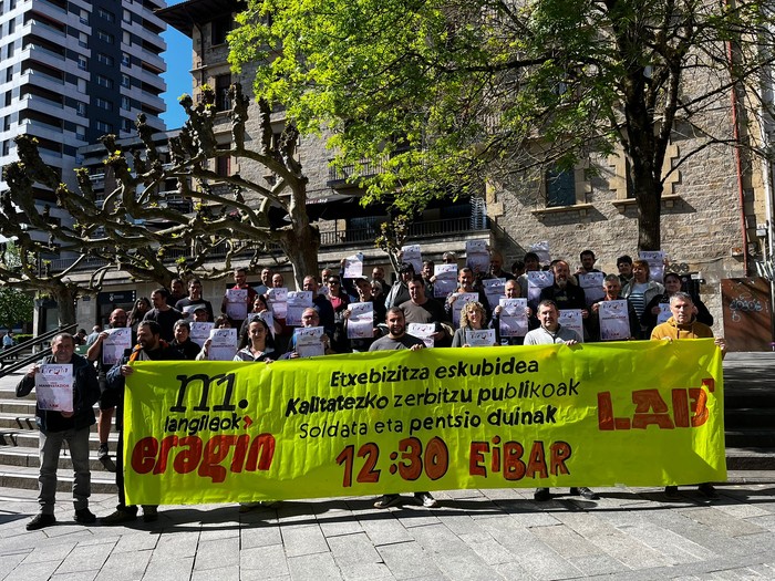 "Langileen aldeko politikak" aldarrikatuko ditu LABek Maiatzaren 1ean