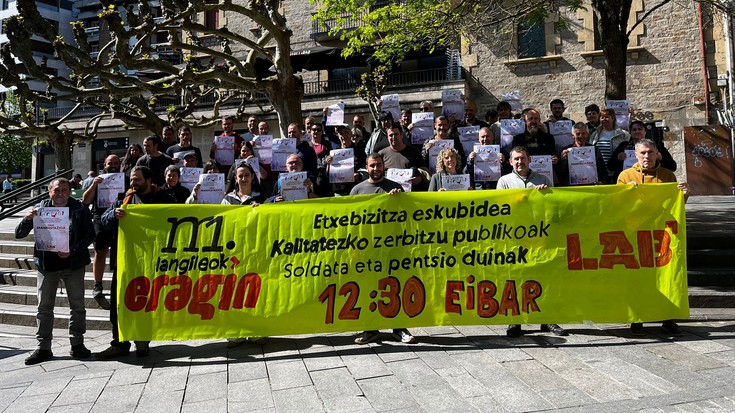 "Langileen aldeko politikak" aldarrikatuko ditu LABek Maiatzaren 1ean