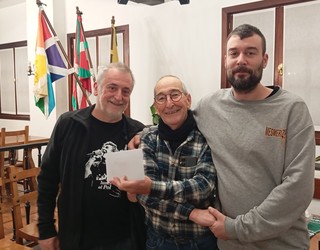 Iker Gonzalez eta Jon Altuna 'Oxan' nagusi Euskal Herriko mus txapelketako Bergarako kanporaketan