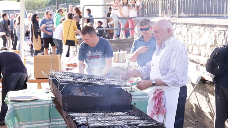 Giroa lagun San Antonio jaiak ospatzeko