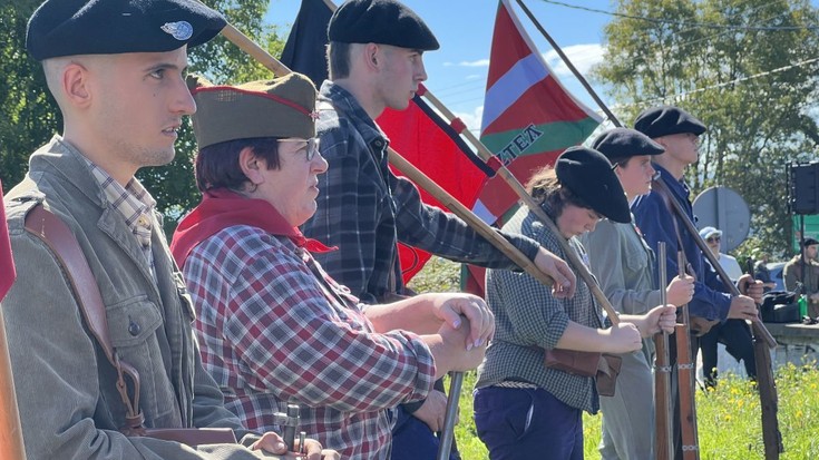 Antzeztutako mendi ibilaldia egingo dute Elgetan Intxortako erresistentziaren 90. urteurrenean