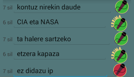 Bertso eskola mugikorrean