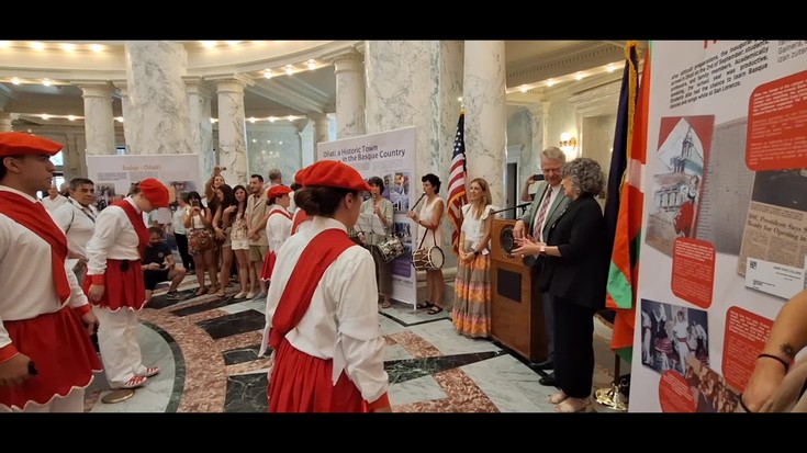Oñatiko udal ordezkariak ere Boiseko jaialdian daude