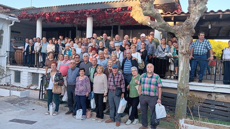 Abaroako jubilatuak Nafarroan izan dira egunpasa