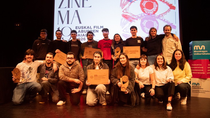 'Eraman Zutela' film laburrak irabazi du Huhezinema saria