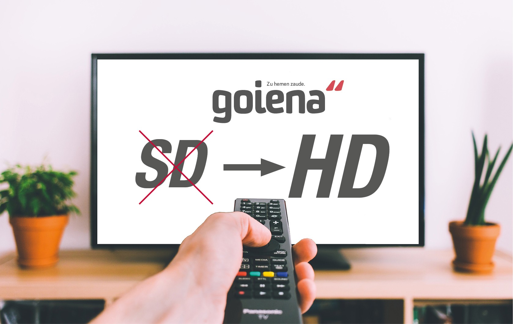 Telebista eskaintza guztia HDn, baita Goiena telebista ere