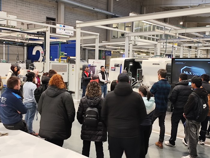 DMG MORI NLX 2500 2nd Generation mekanizaziorako makina berria Miguel Altuna Lanbide Heziketan aurkeztu da