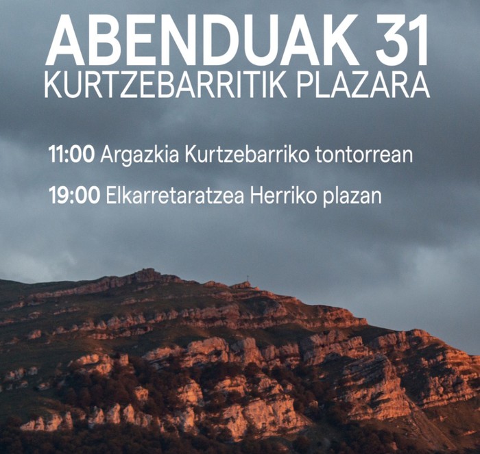 [BERTAN BEHERA] Kurtzebarrira irteera presoen alde
