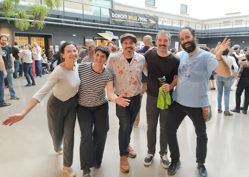 Lindy hop erritmo biziak, gorputzean dantzagarri