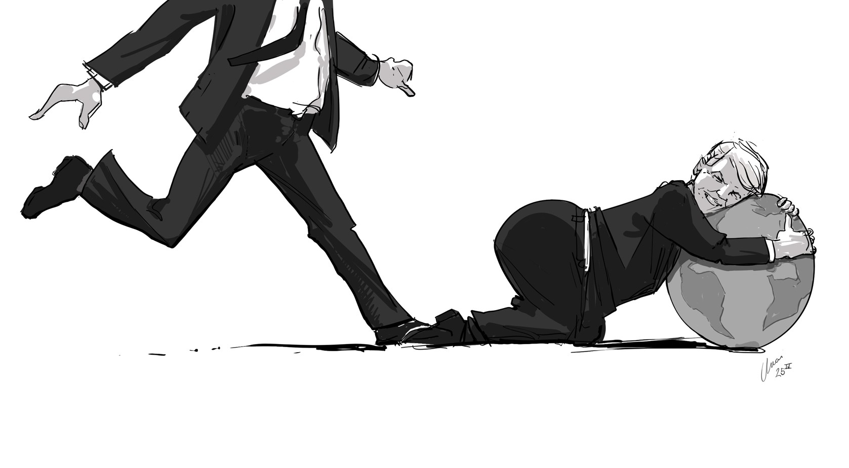 'Kiss my ass!'